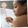 1pc Bathroom Long Handle Bath Ball Brush Body Scrubber Shower Supply Portable Pink view 3