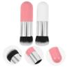 NOLITOY 2Pcs High Density Foundation Blush Makeup Brushes for Blending Liquid and Powder Cosmetics Ergonomic Face Brush for Women and Silky Touch Cosmetic Applicators view 2