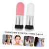 NOLITOY 2Pcs High Density Foundation Blush Makeup Brushes for Blending Liquid and Powder Cosmetics Ergonomic Face Brush for Women and Silky Touch Cosmetic Applicators view 3
