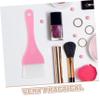 2pcs Large Body Brush Set Soft Bristle Applicator for Lotion Cream and Beauty Masks for Skincare and Tanning Fluffy Powder Brush in White and Pink view 3