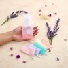 6Pcs Random Color Exfoliating Mesh Soap Pouch Bubble Foam Net Bag for Body Facial Cleaning Tool, for Shower Saver Pouch Drawstring Foaming Net Soap Bag Used Repeatedly Easy to Store Cleansers view 3