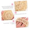 3pcs Round Shower Balls Natural Sisal Body Scrubbers for Gentle Exfoliation Convenient Bath Cleaning Balls for Daily Use for Comfortable Bathing view 2