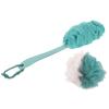 4pcs Long Handle Shower Brush Set Bath Balls Loofahs Shower Bath Body Scrubbers Sponge for Cleaning view 1