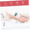 4pcs Long Handle Shower Brush Set Bath Balls Loofahs Shower Bath Body Scrubbers Sponge for Cleaning view 3