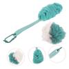 4pcs Long Handle Shower Brush Set Bath Balls Loofahs Shower Bath Body Scrubbers Sponge for Cleaning view 4