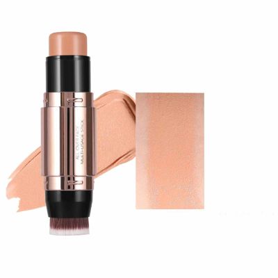 Dual Highlight Concealer Stick Fast Base Contour Stick Dual Ended Blendable Sculpts & Defines Face (05)