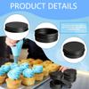 120 Pack Round Aluminum Tin with Screw Lid 2 oz Round Metal Cans Containers Empty Balm Storage Jars DIY Crafts Refillable Tin for Candle Salve Cosmetic Spices Food Lotion Beard (Color Set 2) view 3