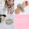 GregTins Tropical Pineapple Flower Women's Hair Scrunchies Elastic Hair Bands Fashion Ponytail Ties Dreadlock Accessories view 4