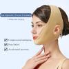 Face Toning Belts Face Slimming Chin Strap Reusable V Line Lifting Mask Face Toning Belts for Women(Medium) view 2