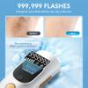 Laser Hair Removal for Women and Men - Permanent Painless Ice Cooling IPL Device Hair Remover Machine with Shaver, Goggles, 999,999 Flashes for Body and Face, Corded - White view 4