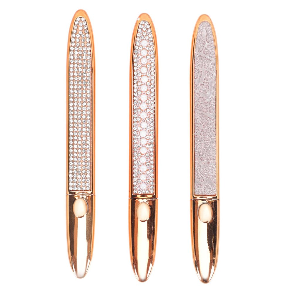 Baluue 3Pcs Glitter Eyeliner Pen Diamond Bling Soft Tip Makeup Pens for Women Smudge Resistant Gel Eyeliner Lightweight for Home and Salon Use