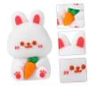 PartyKindom Cute Handheld Pencil Sharpener for Eyebrow and Pencils Cartoon Bunny Design Easy to Use Material Compact for Home and view 3