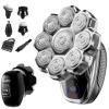 Electric Razor for Men,Head Shavers for Bald Men,Electric Shavers for Men with Wet & Dry Bald Head Shaver 9D Floating, 5-in-1 Body Shavers Comes with Magnetic Detachable Blades view 1