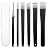 Classicseali 6Pcs Pedicure Knife for Feet, Ingrown Toenail Tools with Storage Box, Callus Shaver Kit, Professional Pedicure Tools for Feet, Toenail Cleaner Tool for Foot Care Dead Skin Corn File Rasp view 1