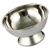 Baluue Stainless Steel Shaving Bowl with Stable Footed Base Reusable Shave Soap Container for Mens Grooming Household Shaving Tool view 1