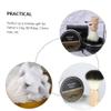 Baluue Stainless Steel Shaving Kit with Soft Bristle Brush Foam Enhancing Soap Bowl Brush Holder for Traditional Beard Shaving Men Fathers Day Birthdays and Graduations view 3