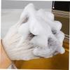 Baluue Stainless Steel Shaving Kit with Soft Bristle Brush Foam Enhancing Soap Bowl Brush Holder for Traditional Beard Shaving Men Fathers Day Birthdays and Graduations view 4