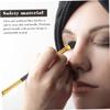 Healifty 15Pcs Dual Ended Eyeshadow Applicator Sticks Portable Eye Makeup Brush with Soft Tips for Precise Blending and Easy the Go Use view 4