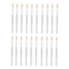 Baluue 20pcs Disposable Crystal Lip Brushes with Plastic Handles Makeup Applicators for Lipstick Lip Mask and Concealer Sturdy and Convenient Beauty Tools for Parties and Daily Use view 1