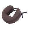Fhtdhm Massage Bed Face Cradle Headrest Face Pillow Stable Support Holder for SPA Bed, Coffee Brown view 1