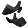 PartyKindom 2pcs Salon Neck Rest Cushion for Shampoo Bowls PVC Hair Washing Pillow with Slip Design Comfortable Neck Support for Hairdressing and Beauty Salons view 1