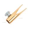 FRCOLOR Manual Eyebrow Pencil Sharpener Metal Dual Sided Sharpener for Women Makeup Tools Precise Tip Sharpening Creative Design Friends view 2
