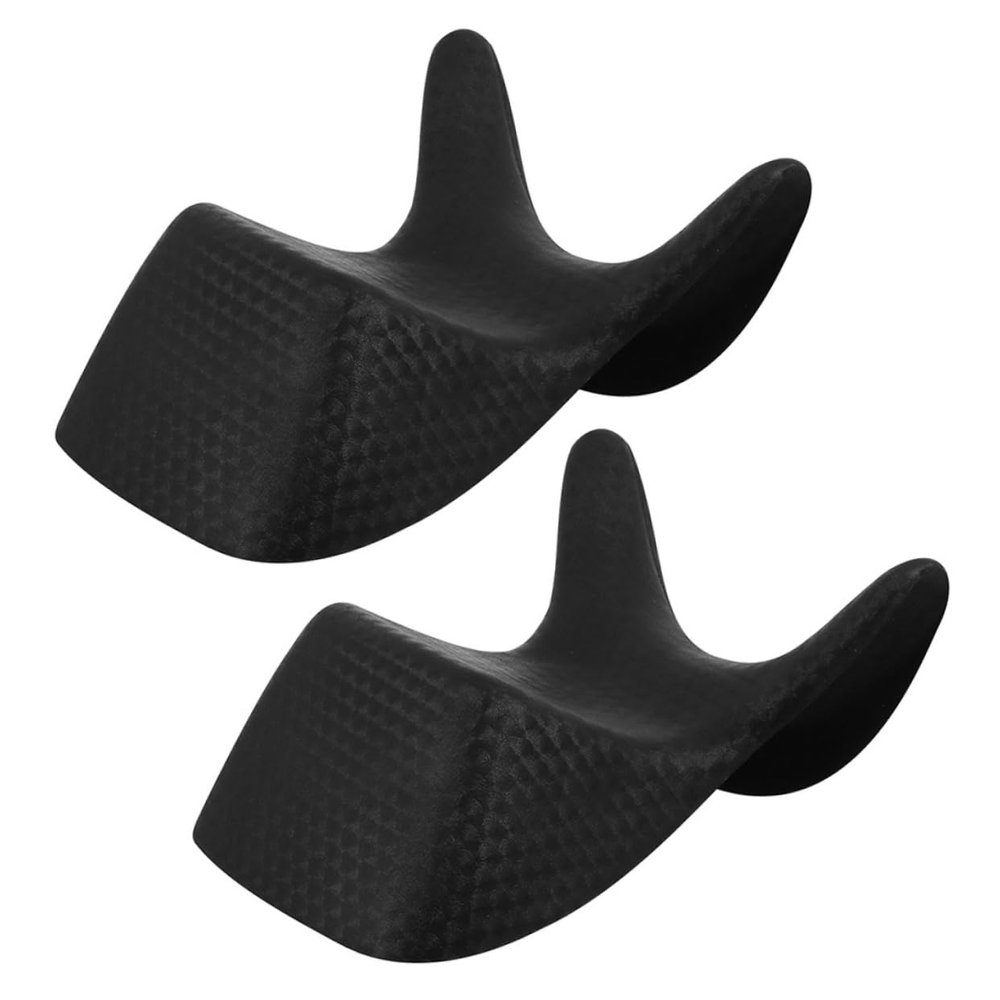 Baluue 2pcs Salon Neck Cushion Soft Gel Hair Shampoo Pillow Comfortable Neck Rest for Hair Washing Spa Bath Tub Support Non Slip Salon Accessories