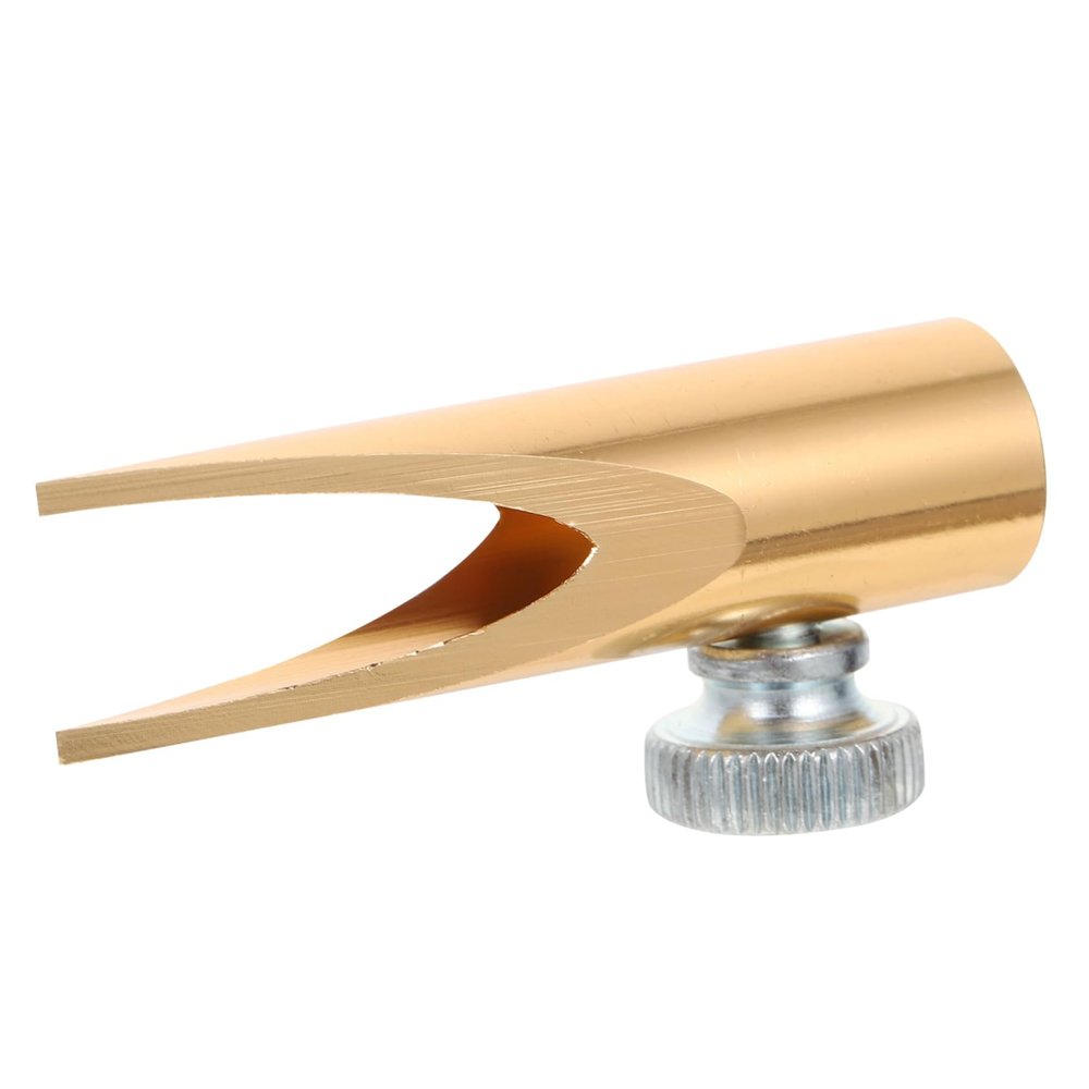 Healifty Metal Dual Slot Makeup Pencil Sharpener for Eyebrow Colored Pencils Manual Sharpener with Bright Gold Finish Shape Design for Students and Adults