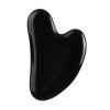 BMXIAJW Natural Stone Guasha Massage Gouache Scraper for Face Jade Roller Massager Set Black Obsidian Gua Sha Board Skincare Tool(Type 9) view 1