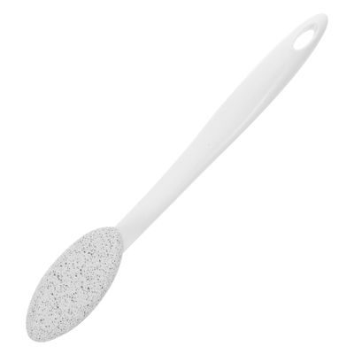 Vaguelly Pumice Foot File Long Handle Callus Remover Ergonomic Dead Skin Scrubber for Feet Pedicure Tool Exfoliator for Smooth Heels