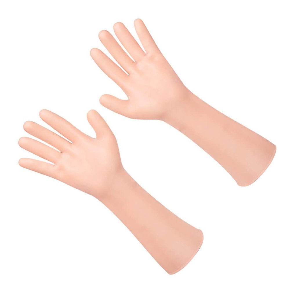 Beaupretty Elastic Long Moisturizing Gloves for Women Soft Sebs Hand Protection Covers Reusable Washable Hand Care Prevent Dry Cracked Skin Suitable for