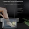 GOURIXIN Hydrogen Bath Generator Home Hydrogen-Rich Water Foot Bath Machine, 5000 PPB High Concentration, Portable H2 Bubble Foot SPA Device, 4 Timer Settings view 4