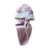 Baluue Quick Dry Coral Fleece Hair Towel Cap for Women Soft Absorbent Shower Hair Drying Hat with Cute Flower Design Comfortable Lightweight Bath Wrap for Fast Moisture Absorption Multi view 1