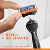 Gillette Fusion5 Power Razor Blades for Men, 5-Blade Razor Refills, 10 Count, Holiday Gifts for Men view 4