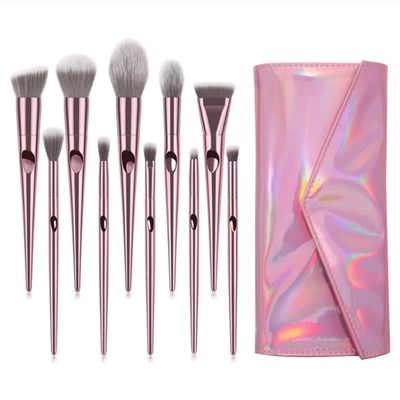 10 pcs Makeup Brush Set Soft Hair Makeup Maker Eye Shadow Makeup Brush Tool