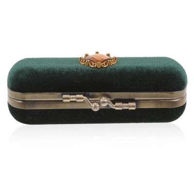 Baluue Portable Women Lipstick Case Velvet Single Holder Compact Lip Gloss Organizer for Travel with Coin Jewelry Storage Lightweight Lipstick Container Birthday Christmas Valentine