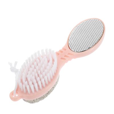 Baluue Multi Function Foot File Callus Remover Pedicure Tool with Ergonomic Handle Washable Foot Scrubber Brush for Dead Skin Exfoliation at Home