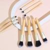 10 Pieces of Makeup Brush Set Carving Pattern Powder Powder Blusher Eye Shadow Beauty Brush Tool view 3