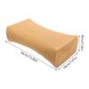 OUNONA Simulated Rattan Sauna Pillow Large Breathable Neck Cushion for Steam Rooms and Bathtubs Plastic Material Neck Rest for Summer Bed Support and Relief view 2