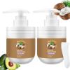 Rosino Coconut Oil Facial Hair Removal Cream, Plant Extract Face Hair Removal Cream With Coconut Oil,Quick Gentle Lip Body Hair Remover Creams for Women,Moisturizing Nourishing Non-sticky (2) view 1