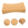 Baluue Ergonomic Simulated Rattan Sauna Pillow for Seniors Breathable Neck Rest for Steam Relaxation Plastic Material Side Sleeping Support for Comfortable Spa Experience view 3