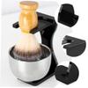 Beaupretty Shaving Brush Stand Acrylic Holder for Men Desktop Razor Storage Shave Brush Display Stand Bathroom Organizer Acrylic Material Practical Shaving Tool Holder view 2