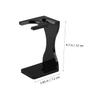Beaupretty Shaving Brush Stand Acrylic Holder for Men Desktop Razor Storage Shave Brush Display Stand Bathroom Organizer Acrylic Material Practical Shaving Tool Holder view 3