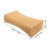 Ipetboom Ergonomic Simulated Rattan Woven Pillow for Elderly Neck and Lumbar Support Large Breathable Sauna Cushion for Bath and Steam Rooms Handmade Household Cervical Rest Cushion view 2