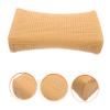 Ipetboom Ergonomic Simulated Rattan Woven Pillow for Elderly Neck and Lumbar Support Large Breathable Sauna Cushion for Bath and Steam Rooms Handmade Household Cervical Rest Cushion view 4