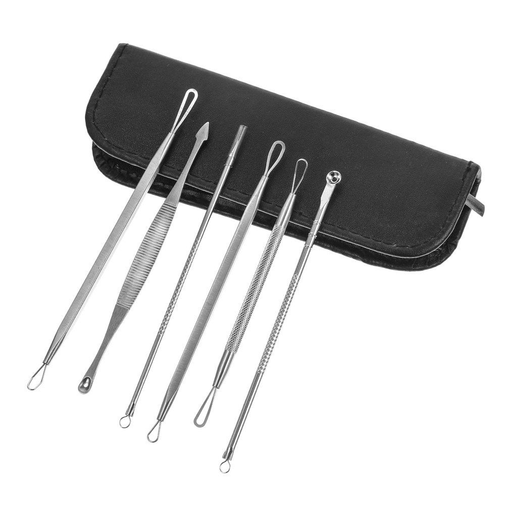 BUTIFULSIC Professional Blackhead Removal Kit with Wear Tweezers Non Slip Portable Tools for Deep and Care Safe Household for Women