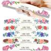 10Pcs Professional 100/180 Grit Double-Sided Emery Nail Files for Manicure & Pedicure - Strong Sandpaper Nail Buffer Block for Nail Art and Professional Salon Use view 2