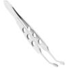 ETHZZLE Stainless Steel Meibomian Expressor Forceps Eyelid Massage Tweezers with Non Slip Handle Safe Smooth Tip for Gland Squeeze and Tool Professional Eyelid Compressor view 1