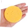 Baluue 50pcs Natural Round Facial Cleansing Sponges Portable Makeup Remover Pads Reusable Gentle Washing Powder for All Skin Types Deep and Remove Cosmetic Residue view 3