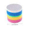 Baluue 50pcs Natural Round Facial Cleansing Sponges Portable Makeup Remover Pads Reusable Gentle Washing Powder for All Skin Types Deep and Remove Cosmetic Residue view 4